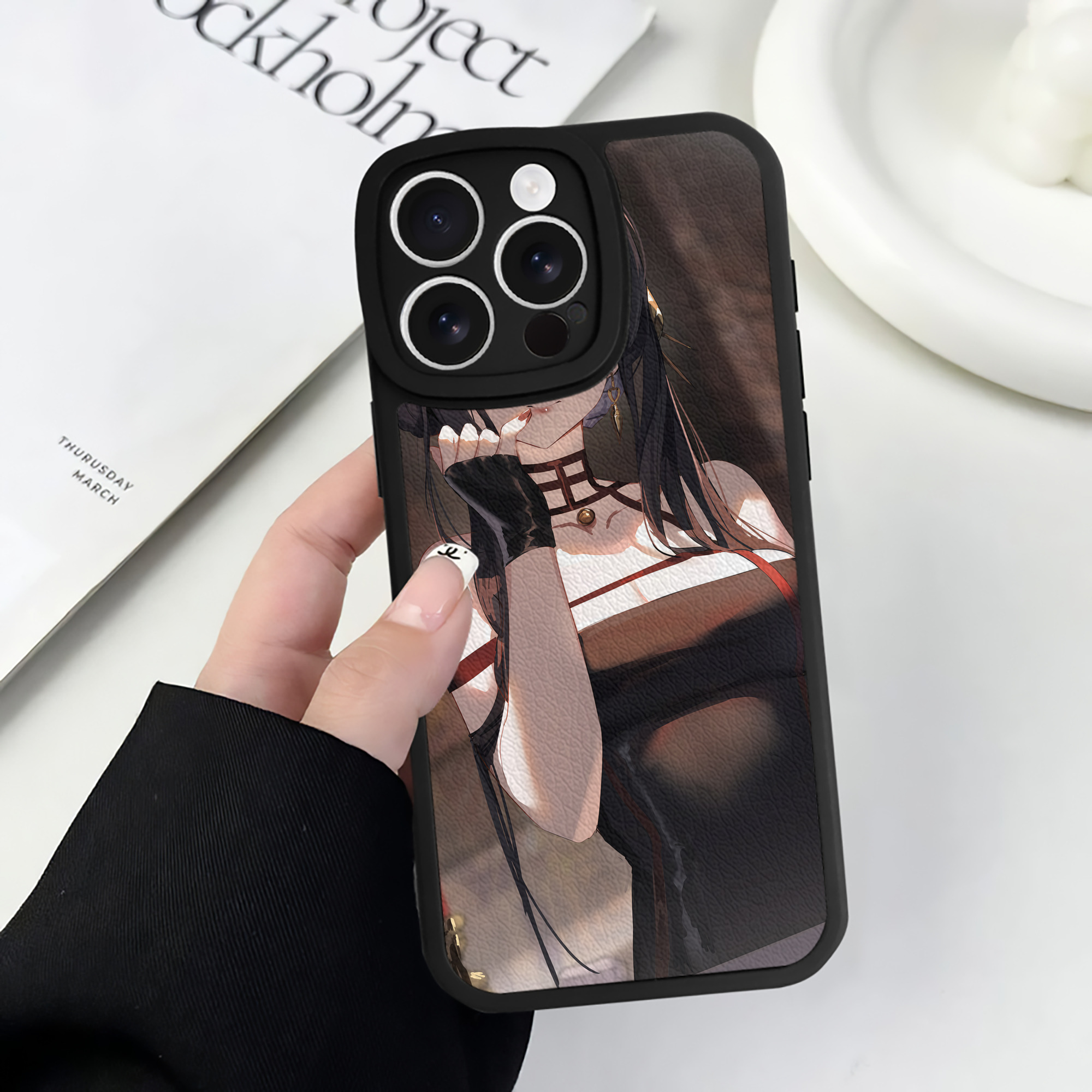 （画像用） SPY×FAMILY间谍家家酒 【iPhone 16シリーズ対応】シリコンスマホケース（レザー調） 材質：シリコン